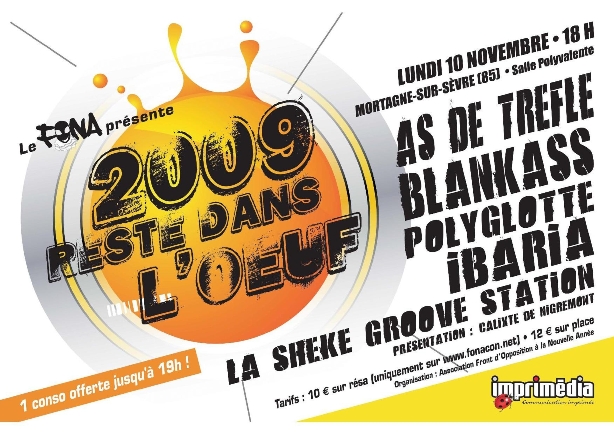 affiche du concert du 10 novembre